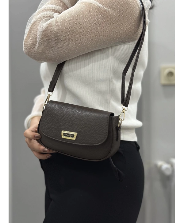 Kahve cilt jessi çanta