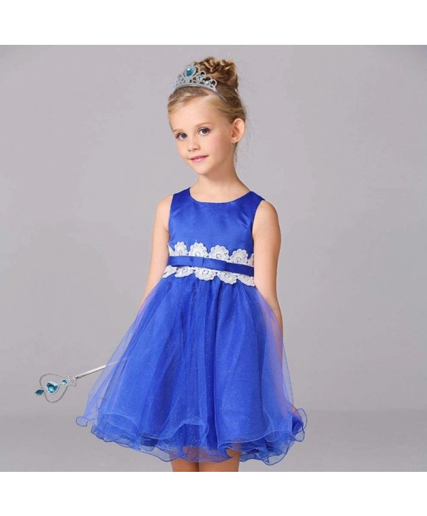 Karlar Ülkesi Elsa Mavi Kalpli Taç Ve Mavi Asa Seti Çocuk Boy