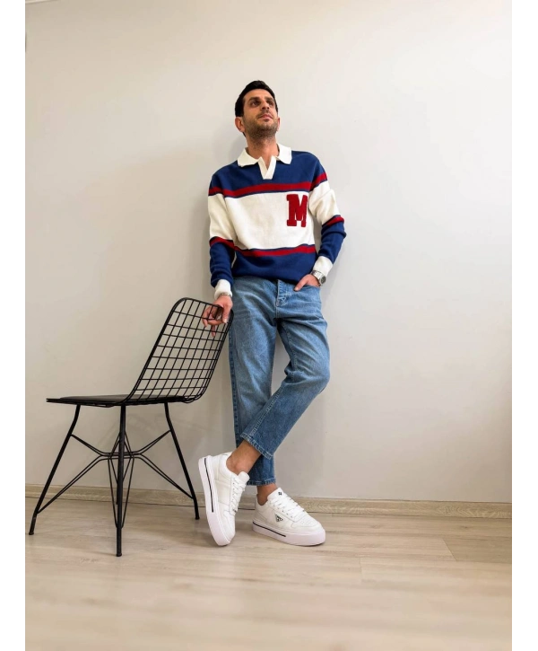 KB-04 MRTNM Beyaz Cilt Günlük Erkek Ayakkabı