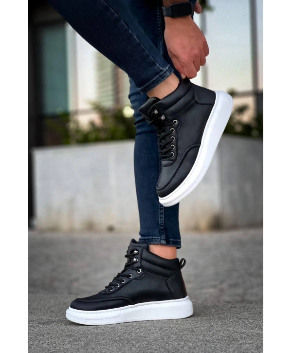 KB-0994  MRTNM  Siyah Cilt  Yüksek Taban  Erkek Bilek Bot