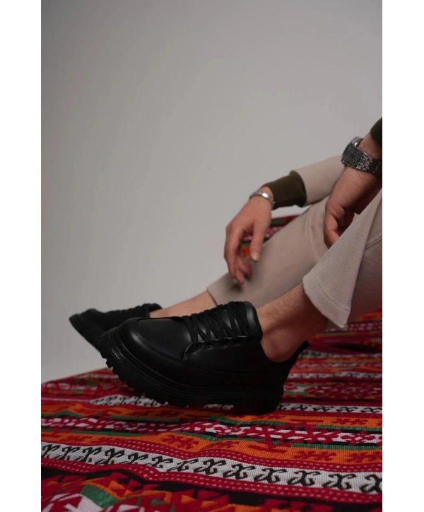 KB-702 Kuback Kömür Cilt Günlük Erkek Ayakkabı