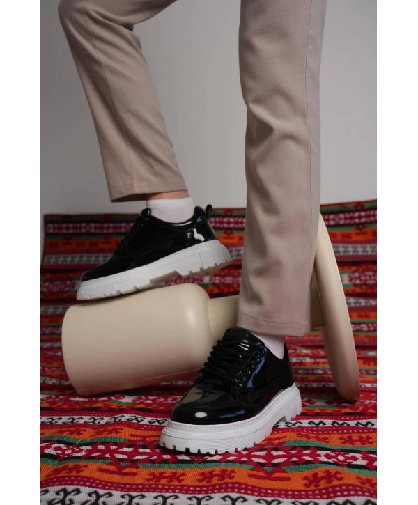 KB-702 Kuback Siyah Rugan Günlük Erkek Ayakkabı