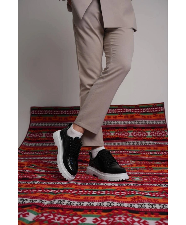 KB-702 Kuback Siyah Rugan Günlük Erkek Ayakkabı