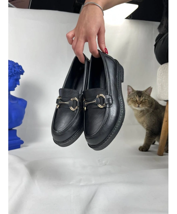 KB-801 MRTNM Kömür Cilt Günlük Kadın Babet