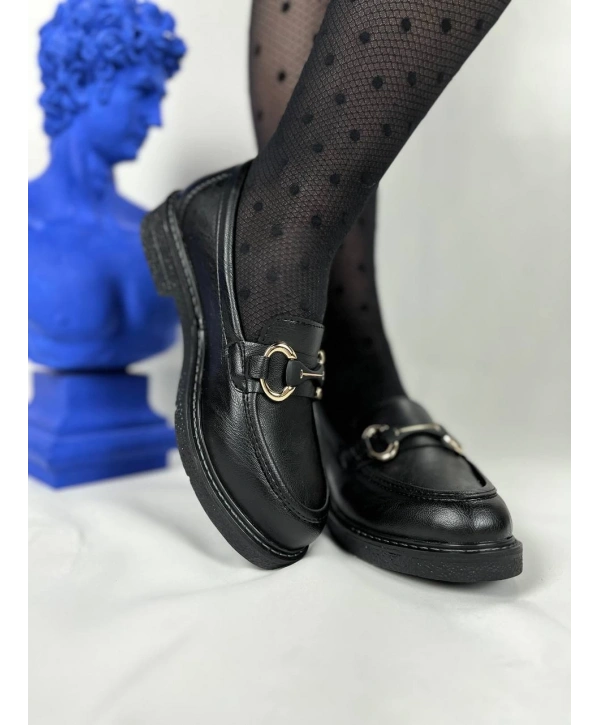 KB-801 Kuback Kömür Cilt Günlük Kadın Babet