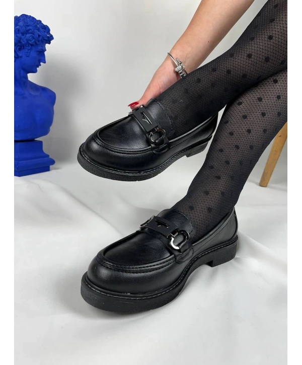 KB-804 Kuback Kömür Cilt Günlük Kadın Babet