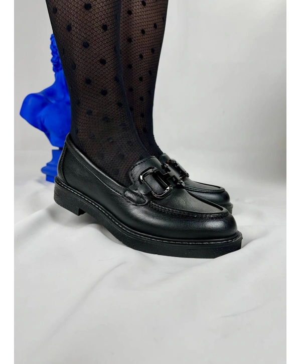 KB-805 MRTNM Kömür Cilt Günlük Kadın Babet