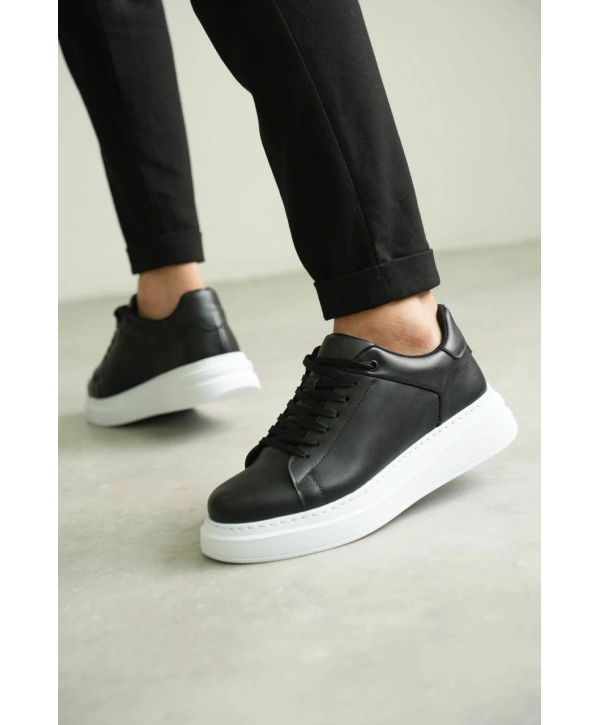 KB-B2 Kuback Siyah Cilt Günlük Erkek Ayakkabı