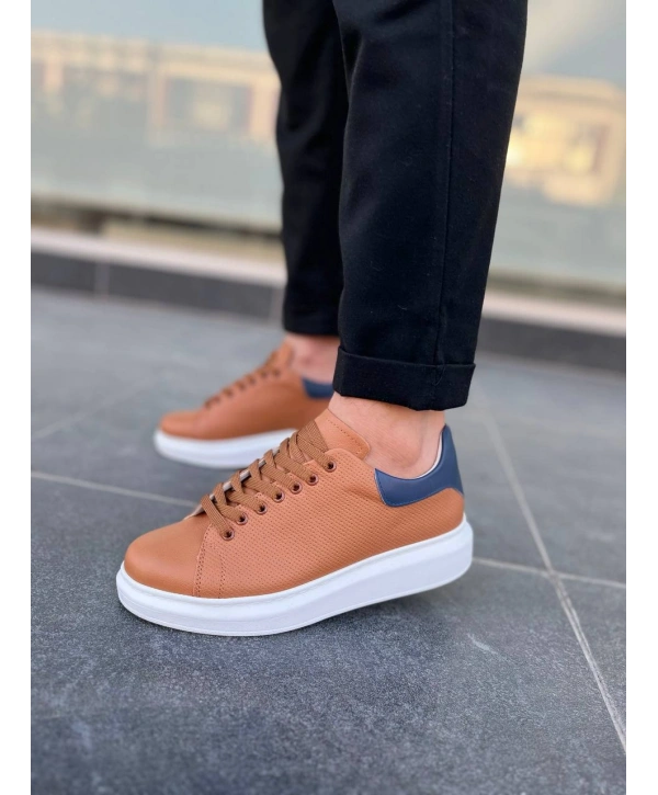 KB-DX3 MRTNM Taba Deri Günlük Erkek Ayakkabı