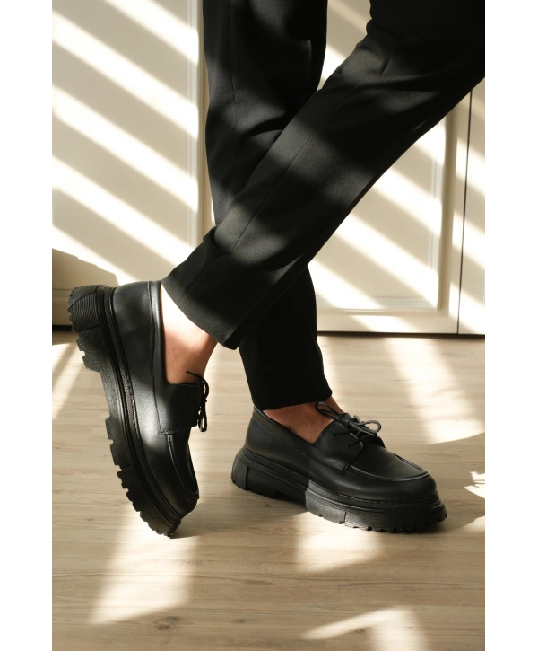 KB-E18 MRTNM Kömür Günlük Erkek Ayakkabı