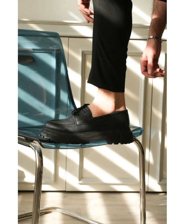 KB-E18 MRTNM Kömür Günlük Erkek Ayakkabı