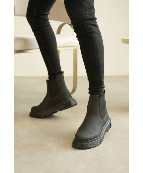 KB-K2 MRTNM Kömür Cilt Günlük Erkek Bot