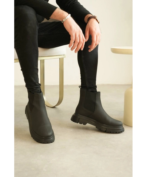 KB-K2 MRTNM Kömür Cilt Günlük Erkek Bot