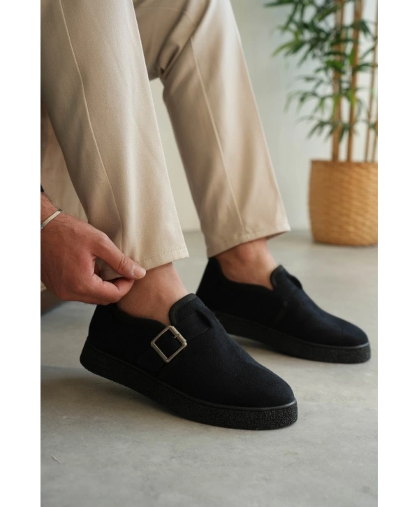 KB-KX1 Kuback Lacivert Kürklü Günlük Erkek Ayakkabı