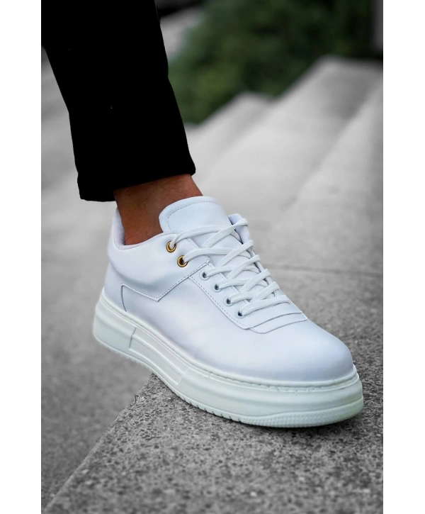 KB-X20 MRTNM Beyaz Cilt Günlük Erkek Ayakkabı