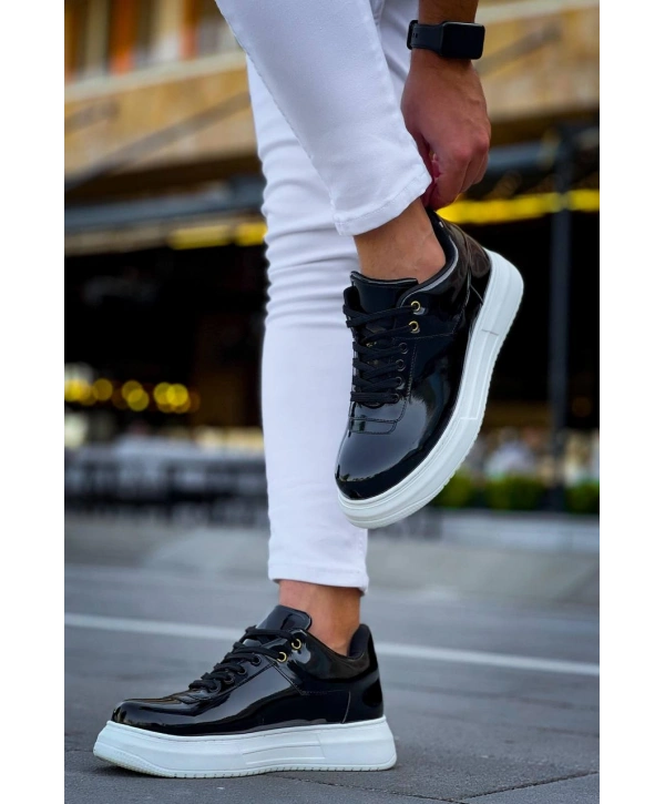 KB-X20 MRTNM Siyah Rugan  Günlük Erkek Ayakkabı