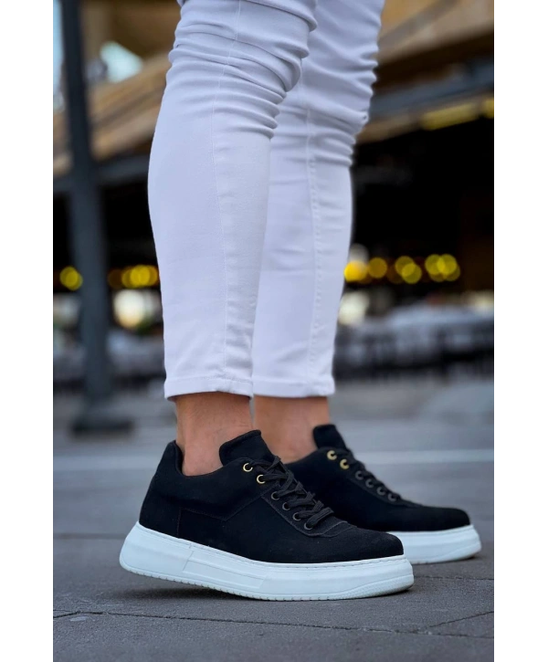 KB-X20 Kuback Siyah Süet  Günlük Erkek Ayakkabı