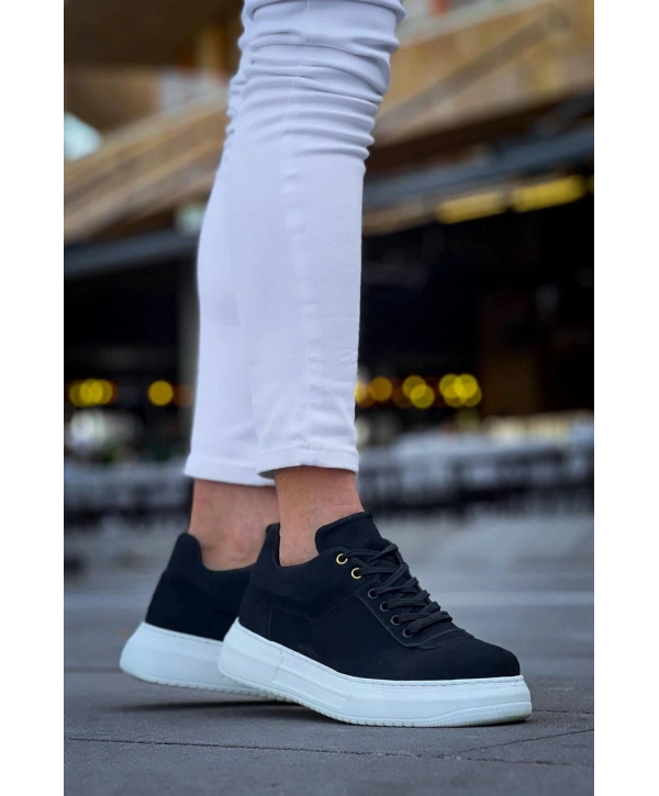 KB-X20 MRTNM Siyah Süet  Günlük Erkek Ayakkabı