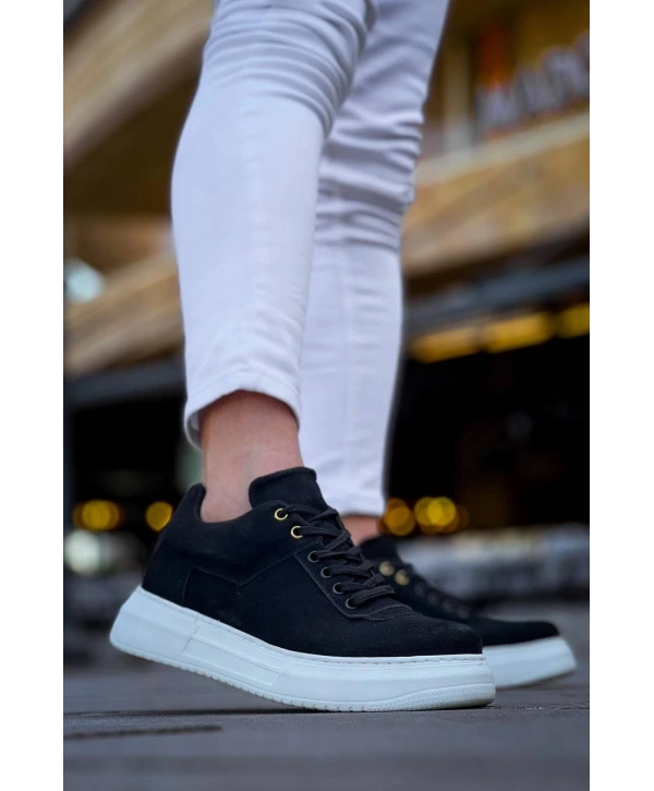 KB-X20 Kuback Siyah Süet  Günlük Erkek Ayakkabı