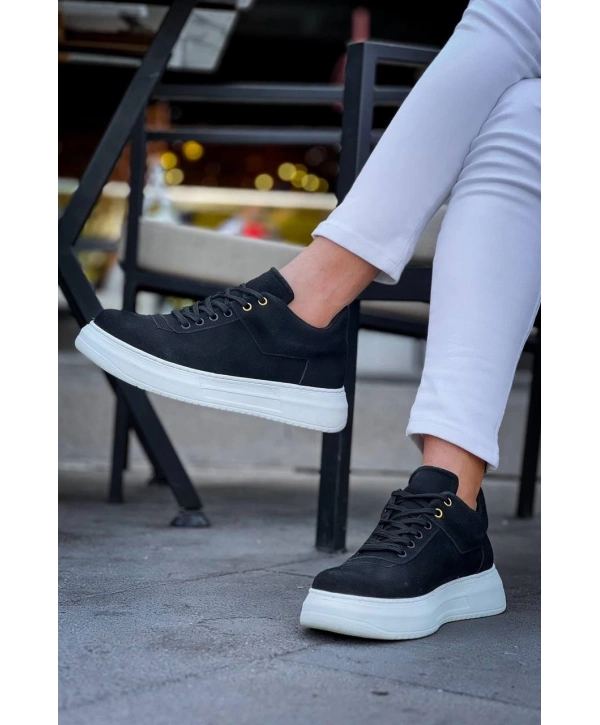 KB-X20 Kuback Siyah Süet  Günlük Erkek Ayakkabı