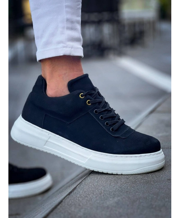 KB-X20 MRTNM Siyah Süet  Günlük Erkek Ayakkabı