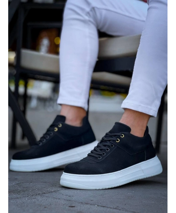 KB-X20 Kuback Siyah Süet  Günlük Erkek Ayakkabı