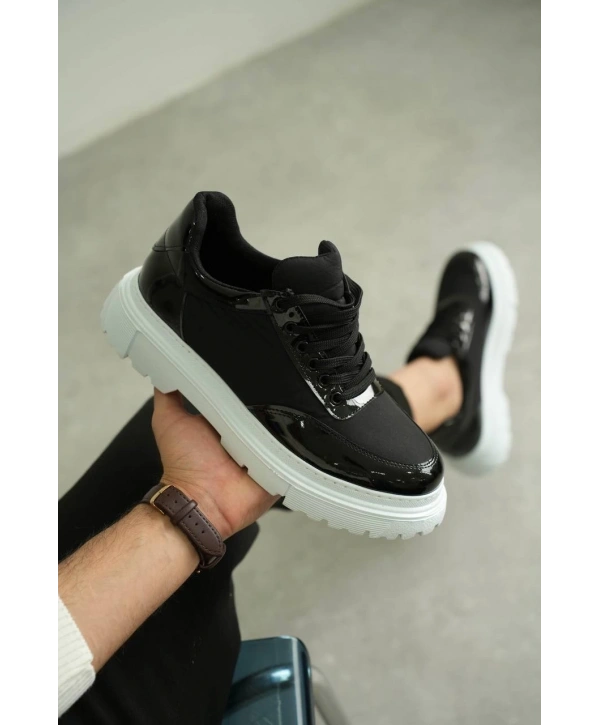 KB-X201 Kuback Siyah Rugan Paraşüt Günlük Erkek Ayakkabı