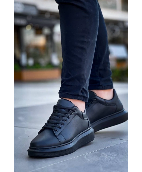 KB-X500  Kuback Bağcıklı Kömür  Günlük Erkek Ayakkabı