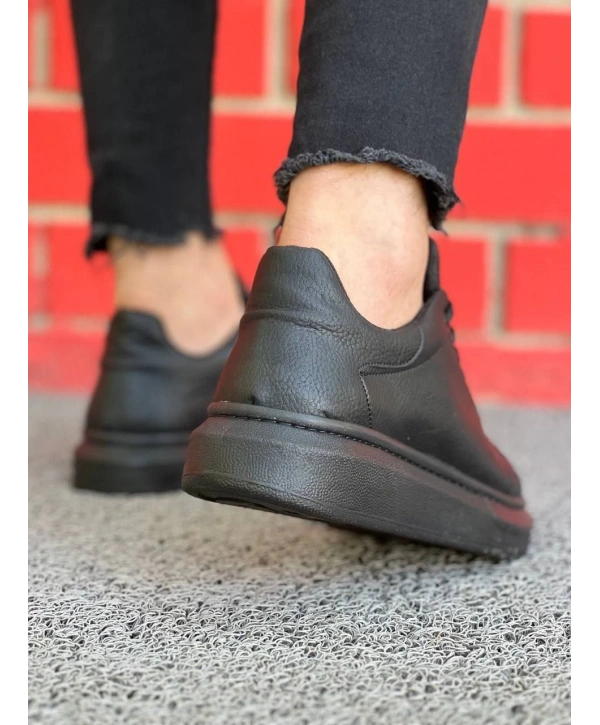 KB-X500  Kuback Bağcıklı Kömür  Günlük Erkek Ayakkabı