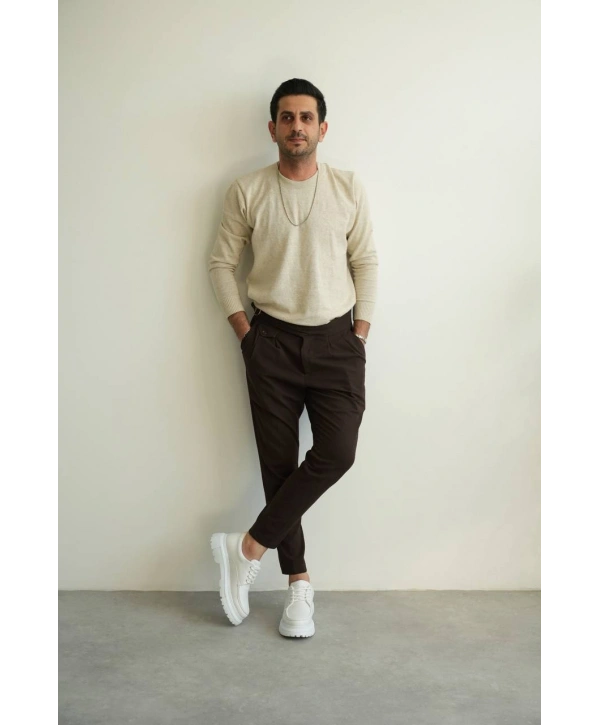 KB-X6 MRTNM Beyaz Cilt Günlük Erkek Ayakkabı