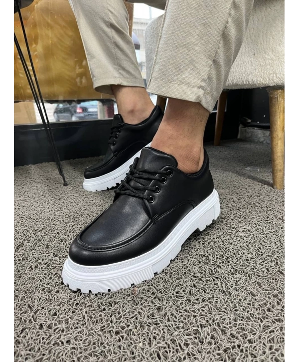 KB-X6 Kuback Siyah Cilt Günlük Erkek Ayakkabı