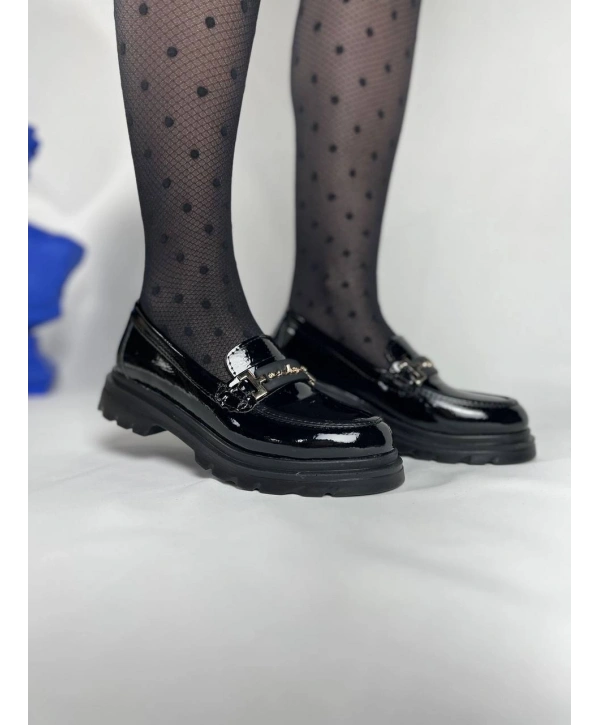 KB-ZN103 MRTNM Kömür Rugan Günlük Kadın Babet