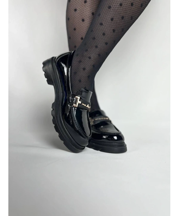 KB-ZN103 MRTNM Kömür Rugan Günlük Kadın Babet