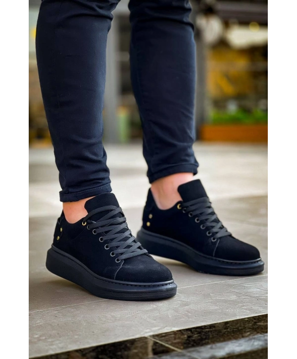 KB047  MRTNM Kömür Süet Günlük Erkek  Ayakkabı