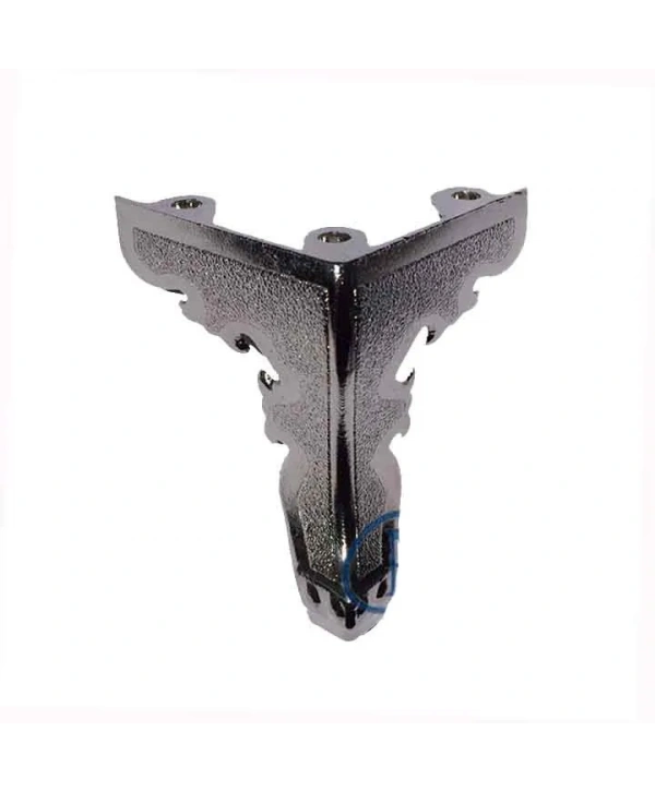 Kelebek Sandık Ayağı, Kutu Ayak 5,5 Cm - Nikel, 50 Adet