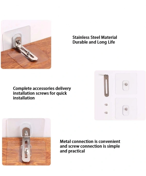 Kendinden Yapışkanlı Mobilya Sabitleme Aparatı