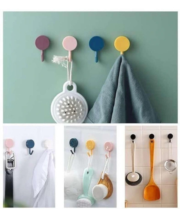 Kendinden Yapışkanlı Renkli Duvar Askısı