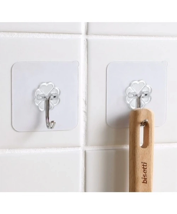 Kendinden Yapışkanlı Şeffaf Askı 5 Li Set