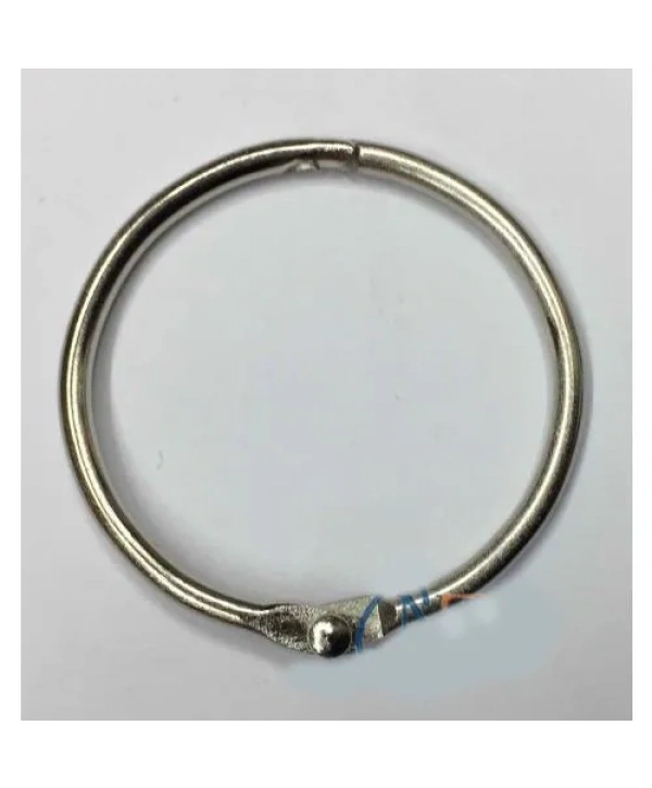 Kilitli Yuvarlak Halka, 3cm - 100 Adet