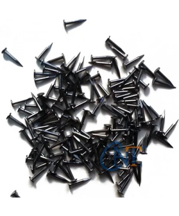 Klips, Menteşe, Ayağı Çivisi 7mm Çelik - Siyah 10gr