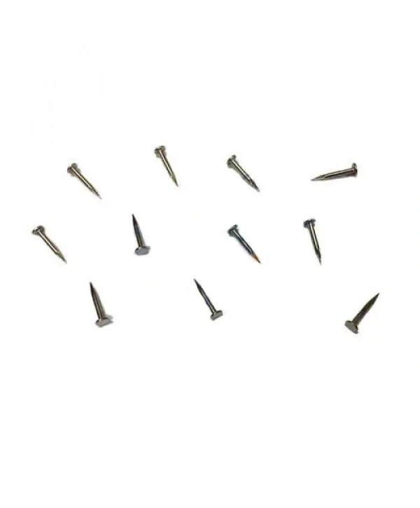 Klips, Menteşe, Ayağı Çivisi 9mm Çelik - Nikel 10gr