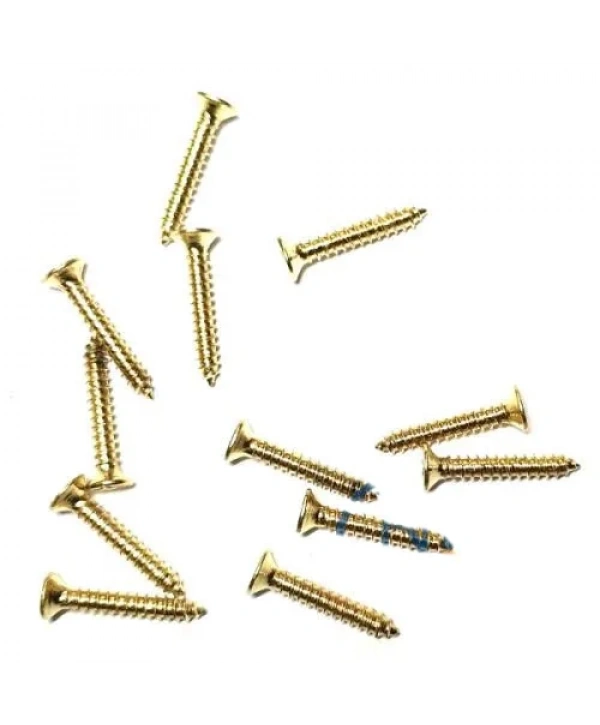 Klips, Menteşe, Ayak, Ağaç, Sunta Vidası 2,2x13 Mm - Sarı 1000 Adet