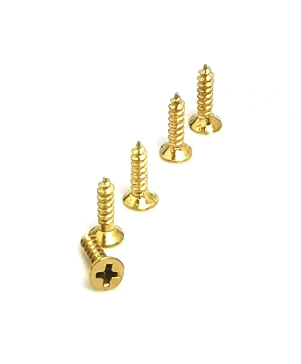 Klips, Menteşe, Ayak, Ysb Sac Vidası - 2,9x9,5mm Sarı, 100 Adet