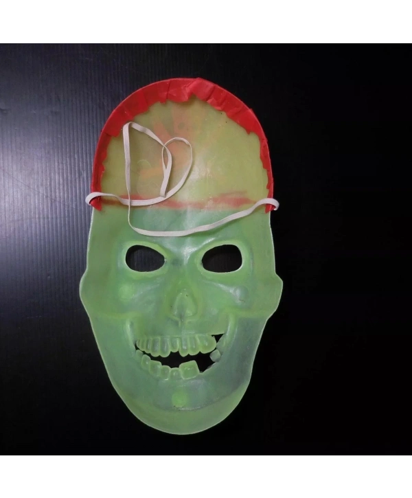 Karanlıkta Parlayan Fosforlu Korsan Kafatası Maskesi