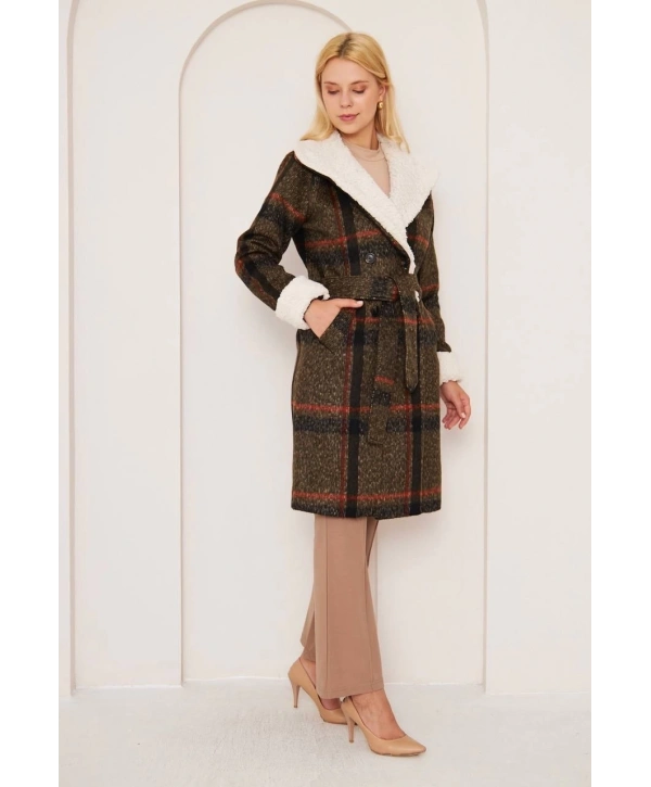 KÜRKLÜ EKOSE KABAN