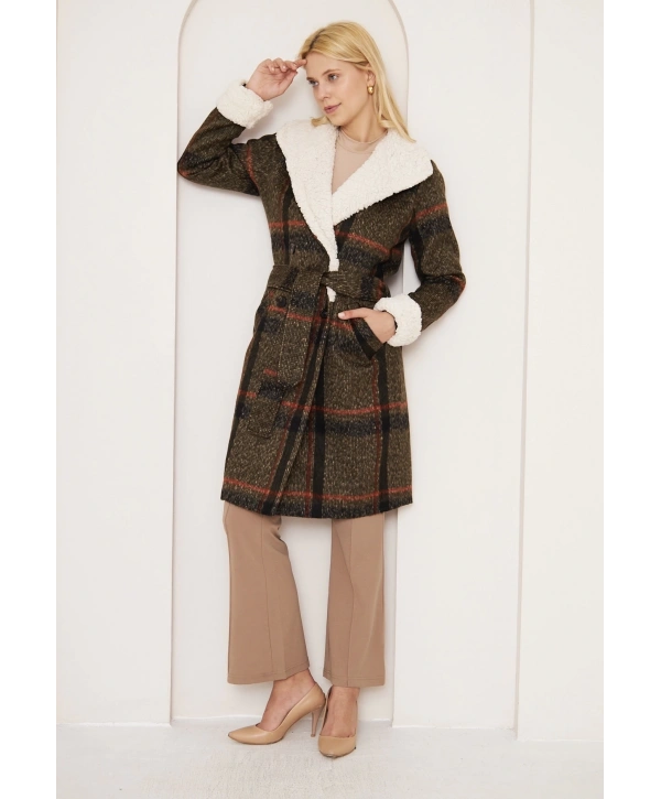 KÜRKLÜ EKOSE KABAN