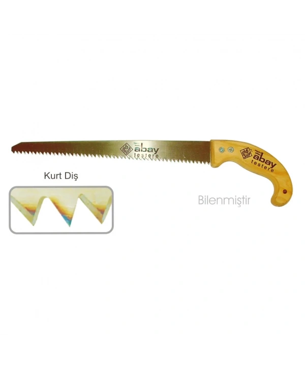 Kurt Diş Bağ Testere 35 Cm - Ahşap Sap