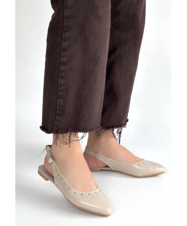 Lowwi Bej Rugan Babet Ayakkabı