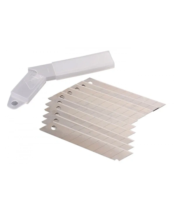 Maket Bıçağı - Falçata Ağzı - Yedeği Kalın 18mm - 10 Adet