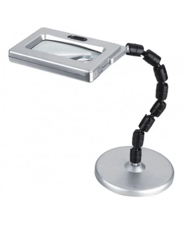 Masa Üstü Akrobat    2.5x100x50.80x20 Mercekli Işıklı Büyüteç